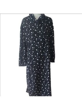 Comfort Code Black and White Polka Dot Top